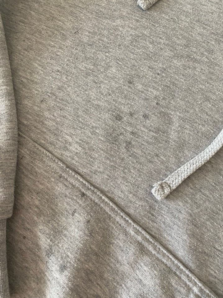 Gri Erkek Fermuarlı Sweatshirt - Görsel 2