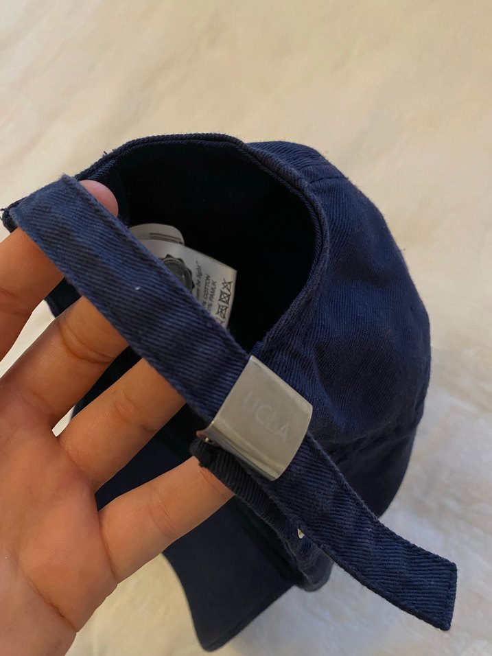 Koyu Mavi Denim UCLA Şapka - Görsel 2