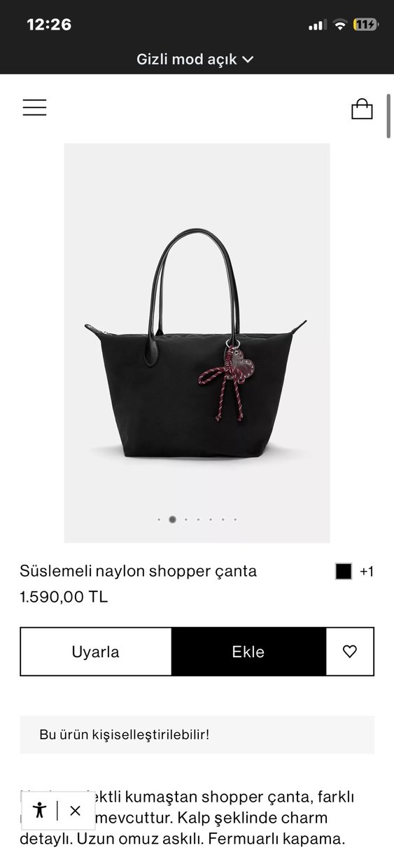 Pullu and bear çanta - Görsel 4