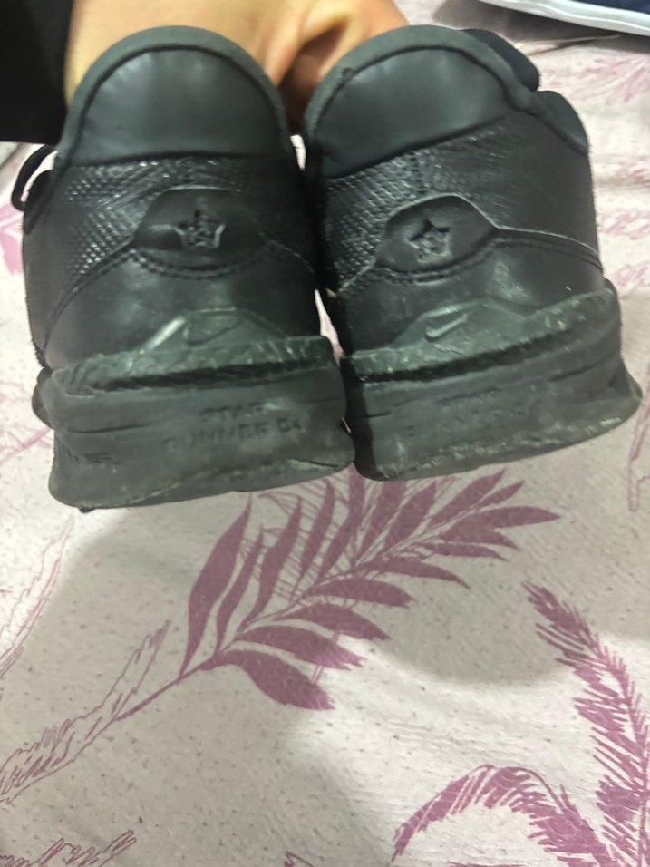 Siyah Bağcıklı Kadın Spor Ayakkabı - Görsel 3