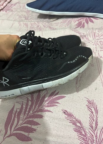 Siyah Rugan Bağcıklı Kadın Spor Ayakkabı - Görsel 3