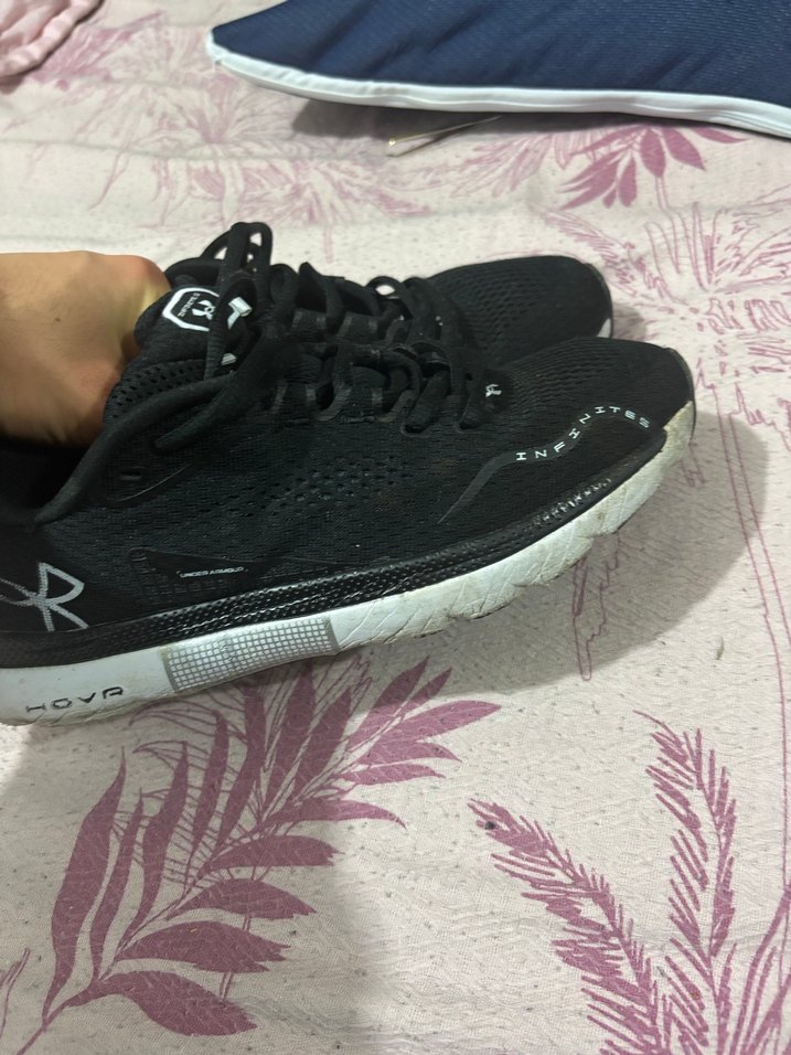 Siyah Rugan Bağcıklı Kadın Spor Ayakkabı - Görsel 3