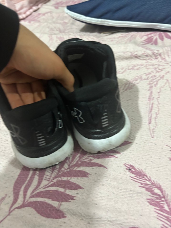 Siyah Rugan Bağcıklı Kadın Spor Ayakkabı - Görsel 2