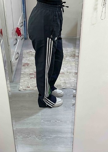 Vintage Koyu Gri Rahat Kesim Eşofman Altı - Görsel 2