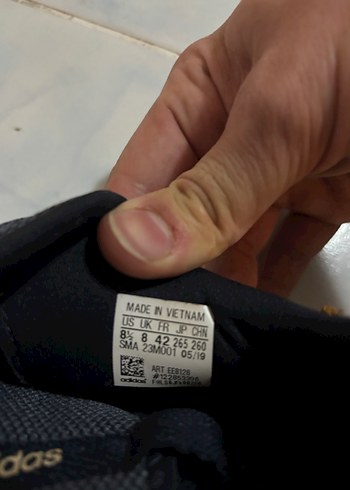 Gri Adidas Erkek Spor Ayakkabı - Görsel 5