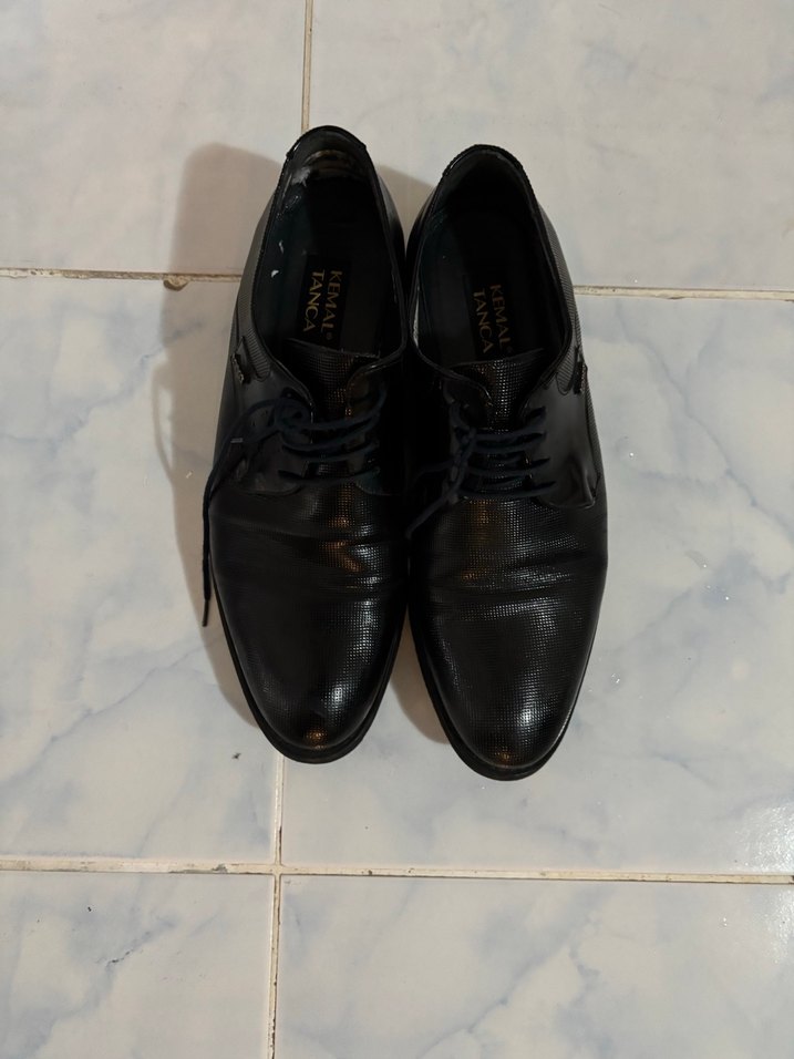 Siyah Erkek Klasik İş Ayakkabısı - Görsel 3