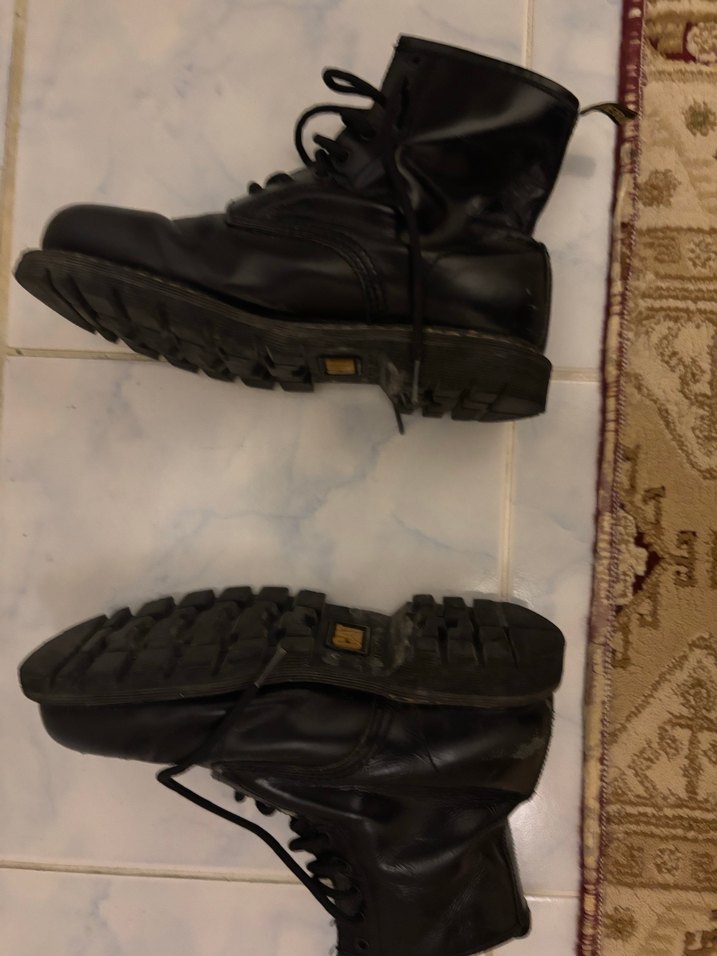 Siyah Erkek Rugan Punk Bot - Görsel 2