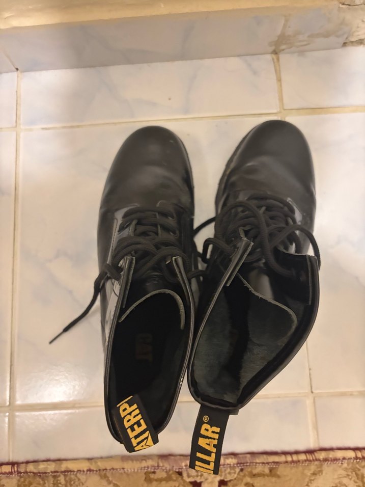 Siyah Erkek Rugan Punk Bot - Görsel 4