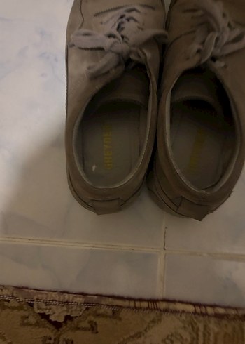 Bej Süet Erkek Sneakers - Görsel 2