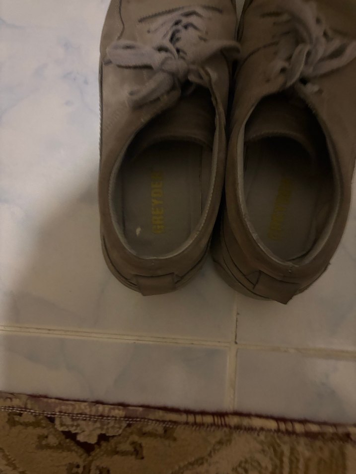 Bej Süet Erkek Sneakers - Görsel 2