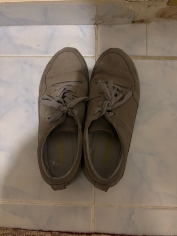 Bej Süet Erkek Sneakers - Görsel 3