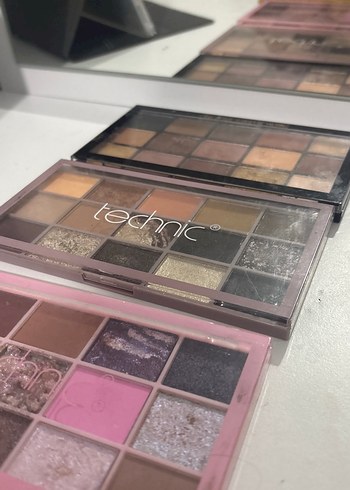 Teknik Göz Farı Paleti Seti, Koyu Tonlar - Görsel 4