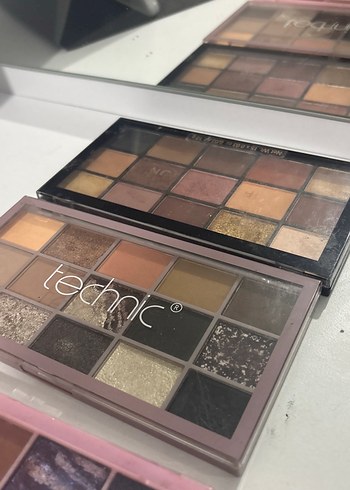 Teknik Göz Farı Paleti Seti, Koyu Tonlar - Görsel 5