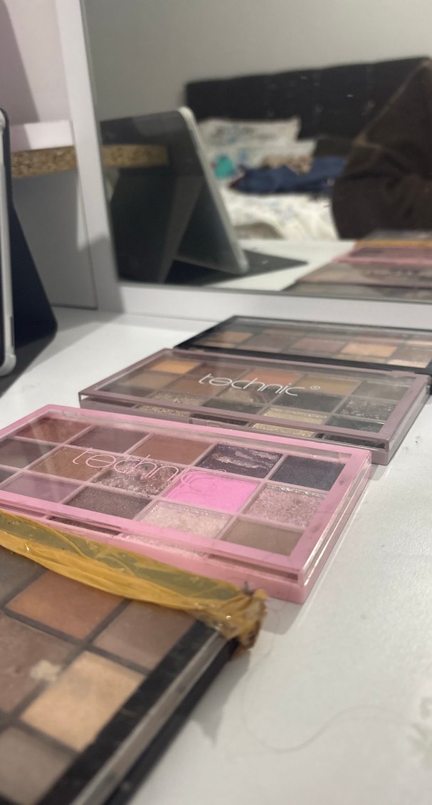 Teknik Göz Farı Paleti Seti, Koyu Tonlar - Görsel 3