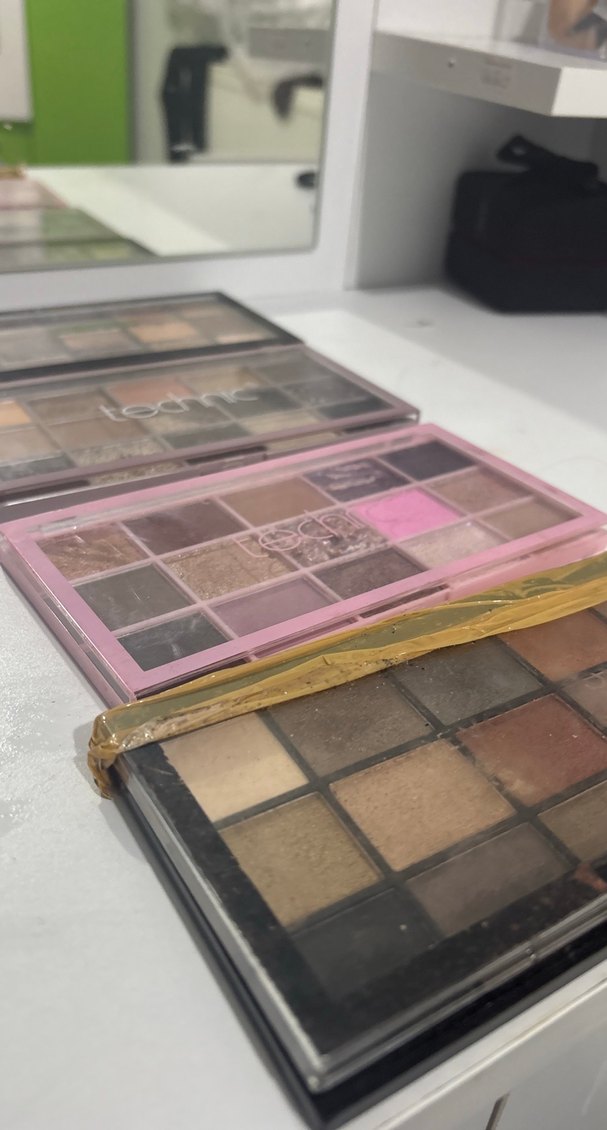 Teknik Göz Farı Paleti Seti, Koyu Tonlar - Görsel 2