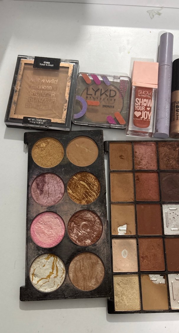 Bej Tonlarda Makyaj Ürünleri Seti - Görsel 3