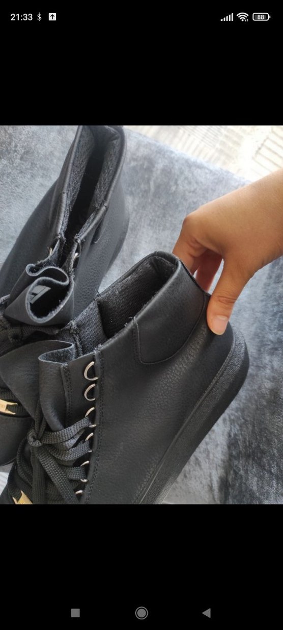 Siyah Tokalı Erkek Spor Bot - Görsel 4