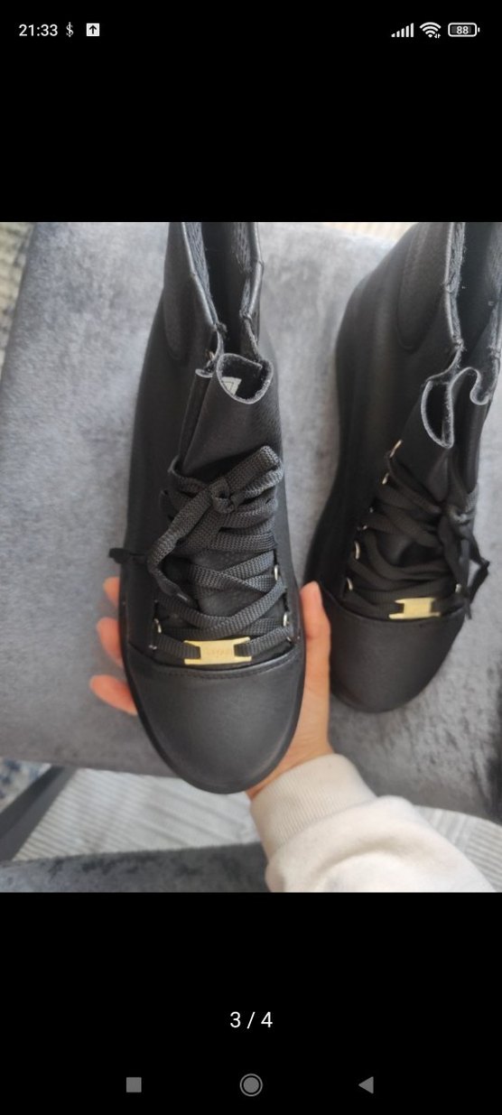 Siyah Tokalı Erkek Spor Bot - Görsel 3