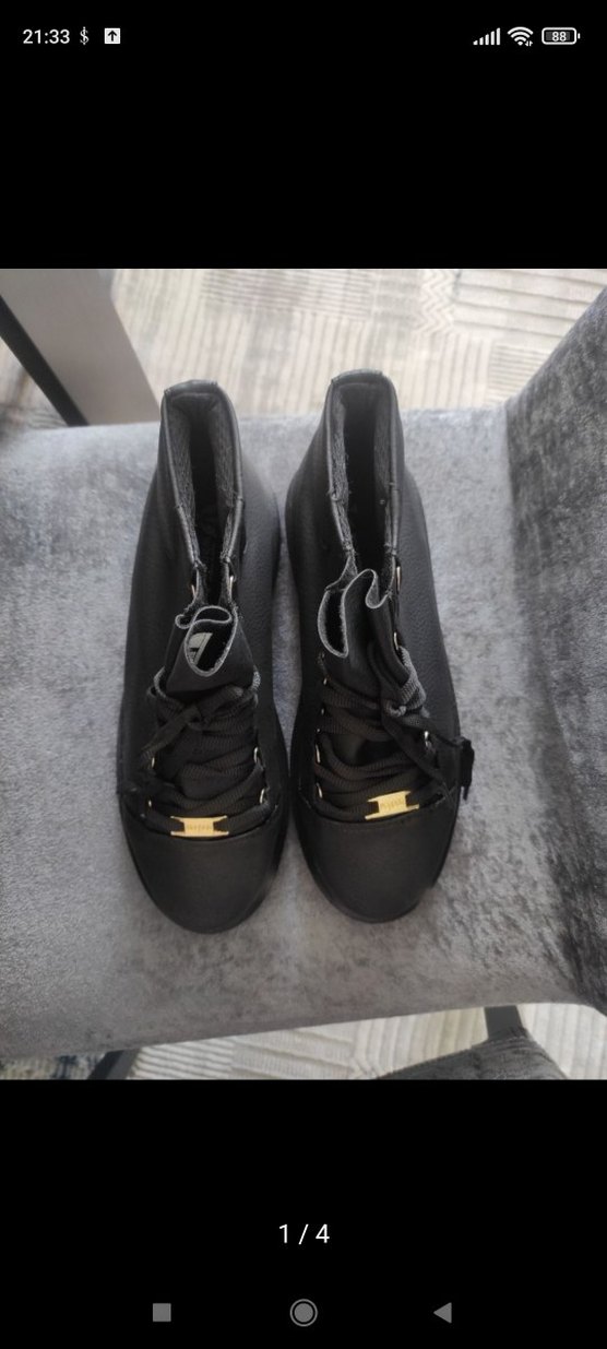 Siyah Tokalı Erkek Spor Bot - Görsel 2