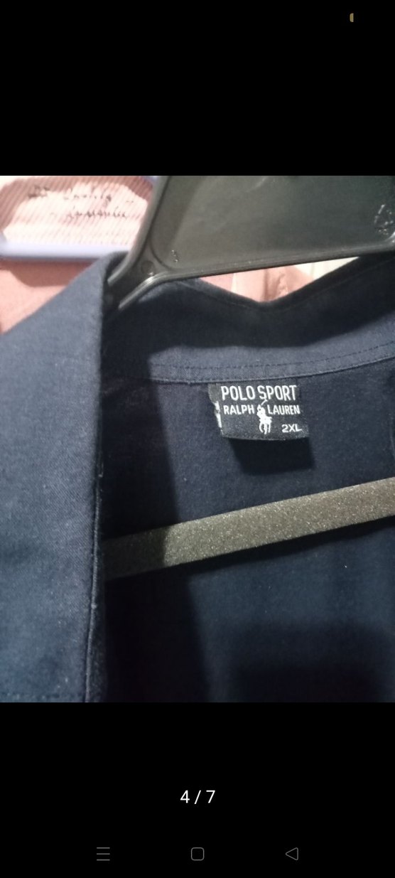 Gri Denim Erkek Gömlek, Bel Detaylı, Uzun Kollu - Görsel 3