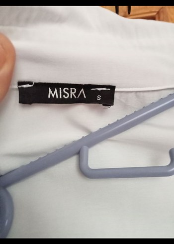 Kadın Beyaz Keten Düğmeli Gömlek - Görsel 4