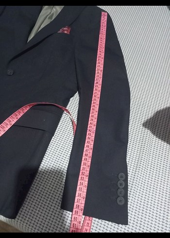 Klasik Lacivert Erkek Takım Elbise HATEMOGLU - Görsel 7