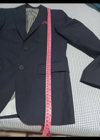 Klasik Lacivert Erkek Takım Elbise HATEMOGLU - Görsel 5