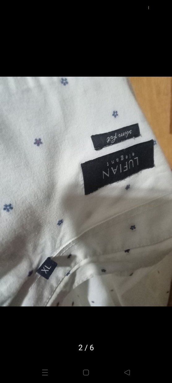 Erkek Beyaz Pamuklu Uzun Kollu Gömlek - Görsel 2