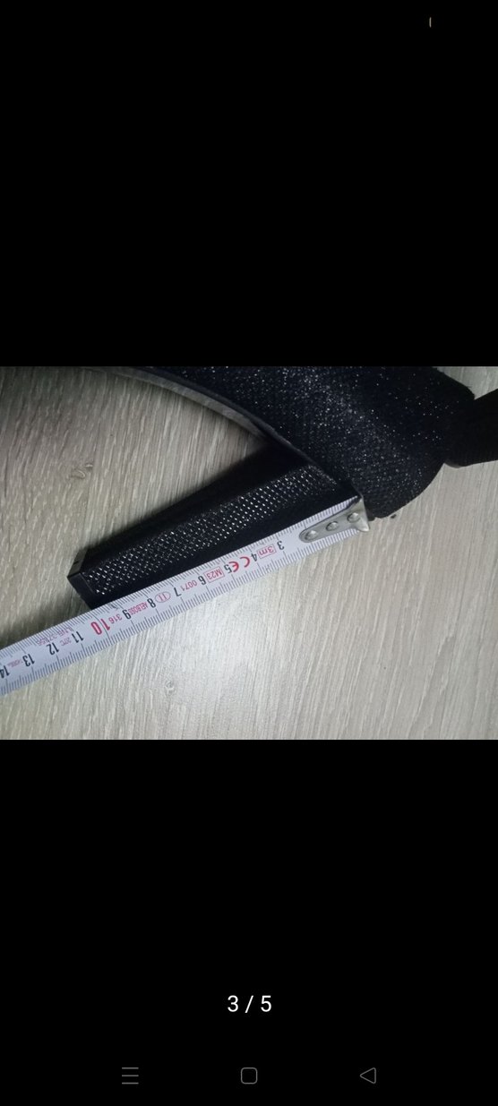 Siyah Minimalist Stiletto Platform Topuklu - Görsel 3