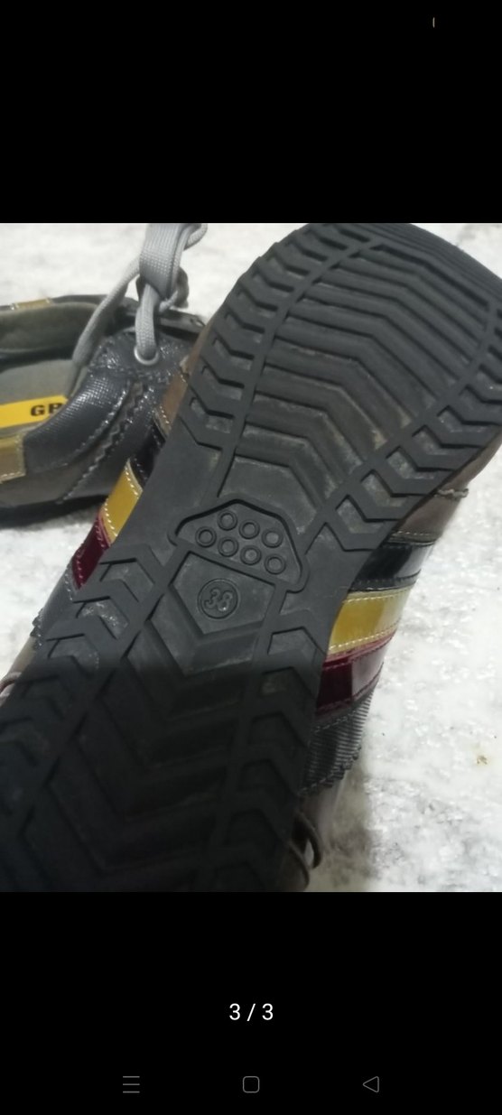 Gri kadın spor Ayakkabı Bağcıkları - Görsel 3