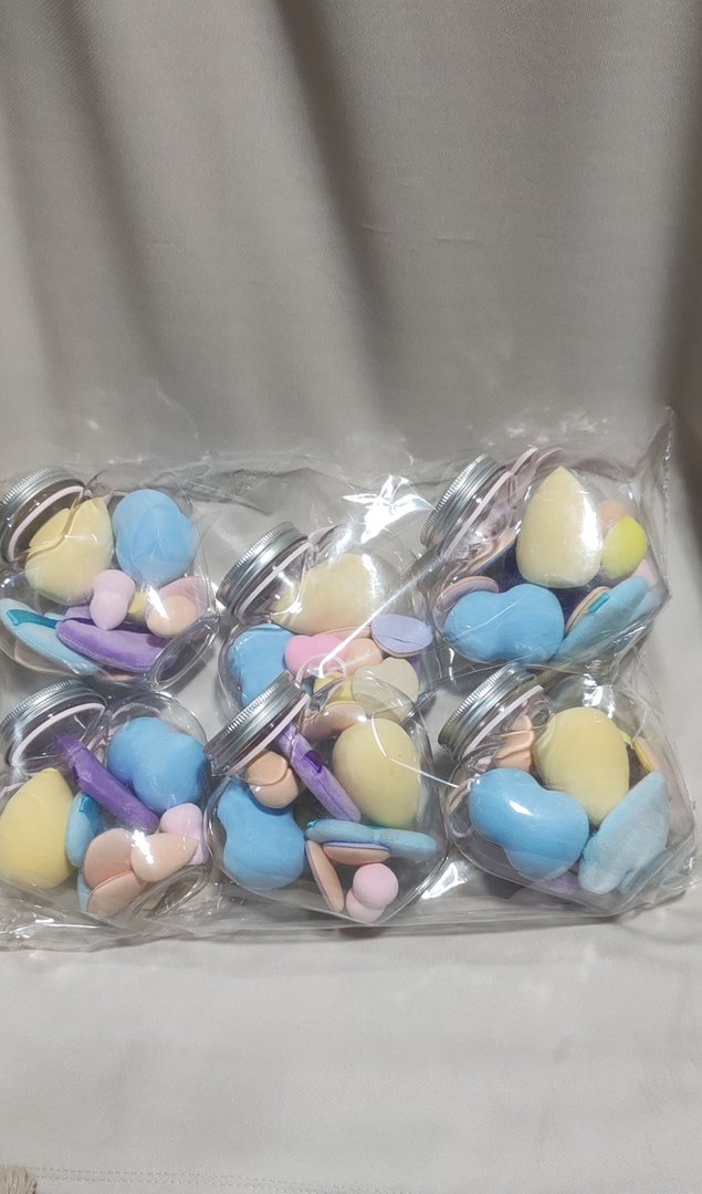 Pastel Renkli Makyaj Süngeri Seti - Görsel 2