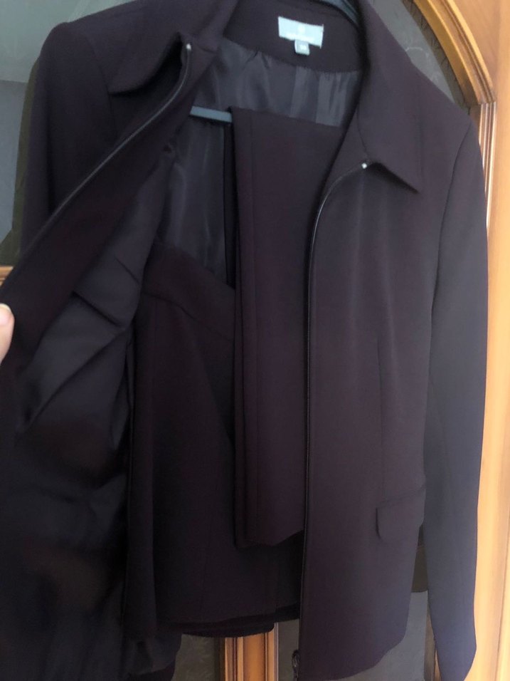 Kahverengi Kadın Ofis Blazeri - Görsel 3