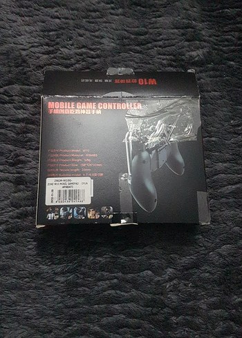 W10 Siyah Mobil Oyun Kontrolcüsü - Görsel 4