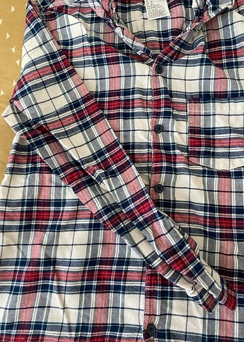 Kız çocuk  Çok Renkli Ekoseli uzun Kollu Pijama Takımı - Görsel 4