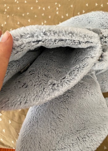 Gri Sıcak Ev Terliği - Görsel 4