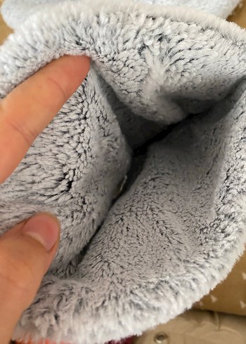 Gri Sıcak Ev Terliği - Görsel 3