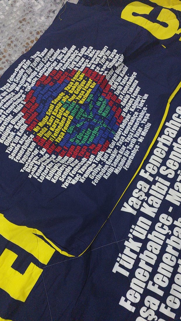 Fenerbahçe Baskılı Çocuk Yatak Örtüsü Lacivert - Görsel 2