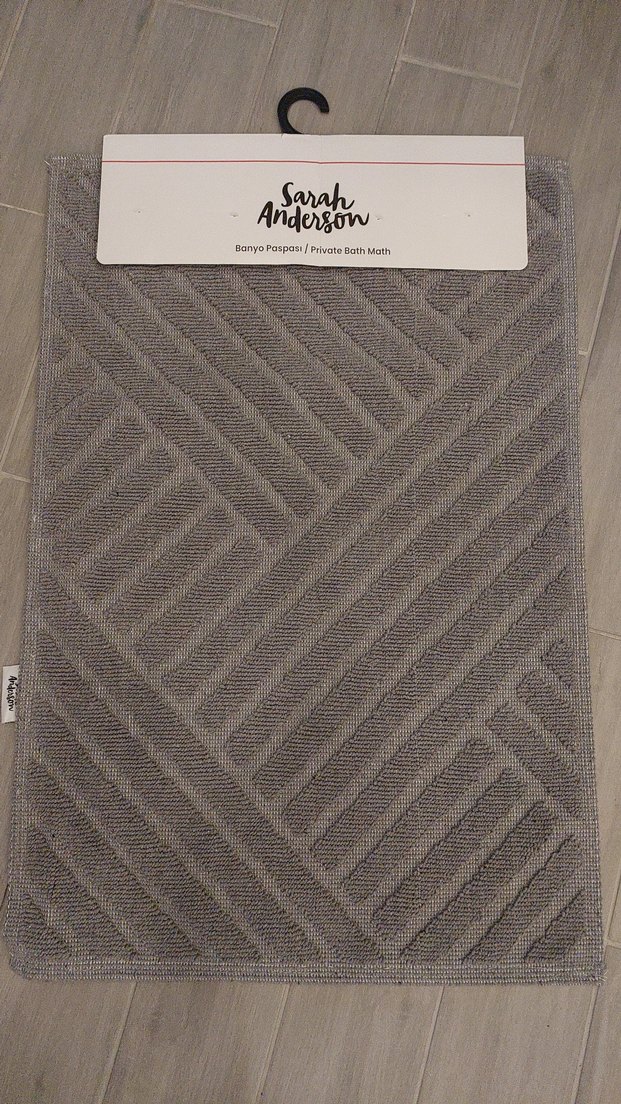 Karaca Home Sarah Anderson Vizon Banyo Paspası - Görsel 2