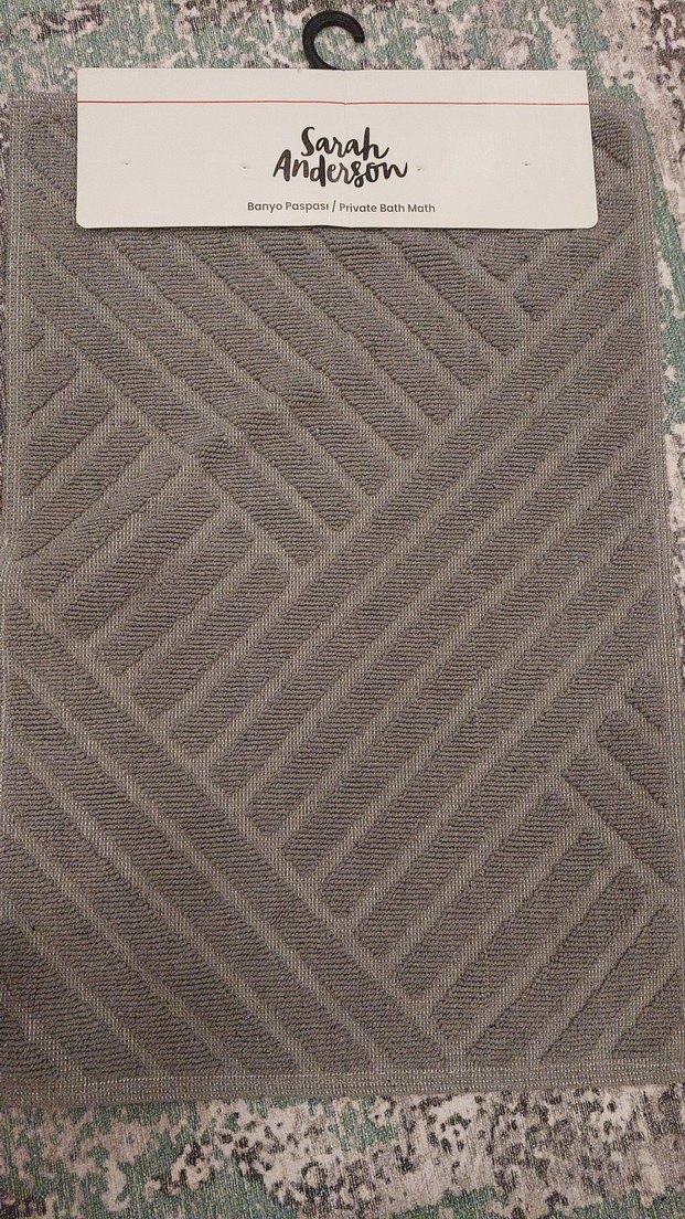 Karaca Home Sarah Anderson Vizon Banyo Paspası - Görsel 3