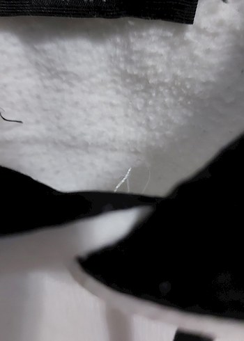 l Beden Beyaz Kapüşonlu avva orjinal l beden