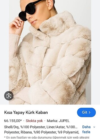 Zara Sıfır kürk çok kaliteli