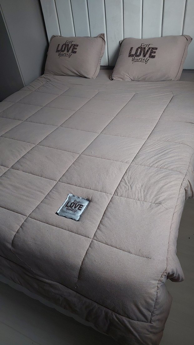 Karaca Home Motto Pamuklu Çift Kişilik Uyku Seti - Görsel 2