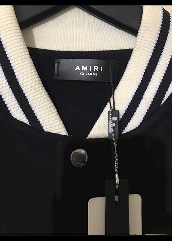 Düğmeli Siyah Beyaz Street Wear Ceket #amiri - Görsel 3