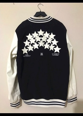 Düğmeli Siyah Beyaz Street Wear Ceket #amiri - Görsel 4