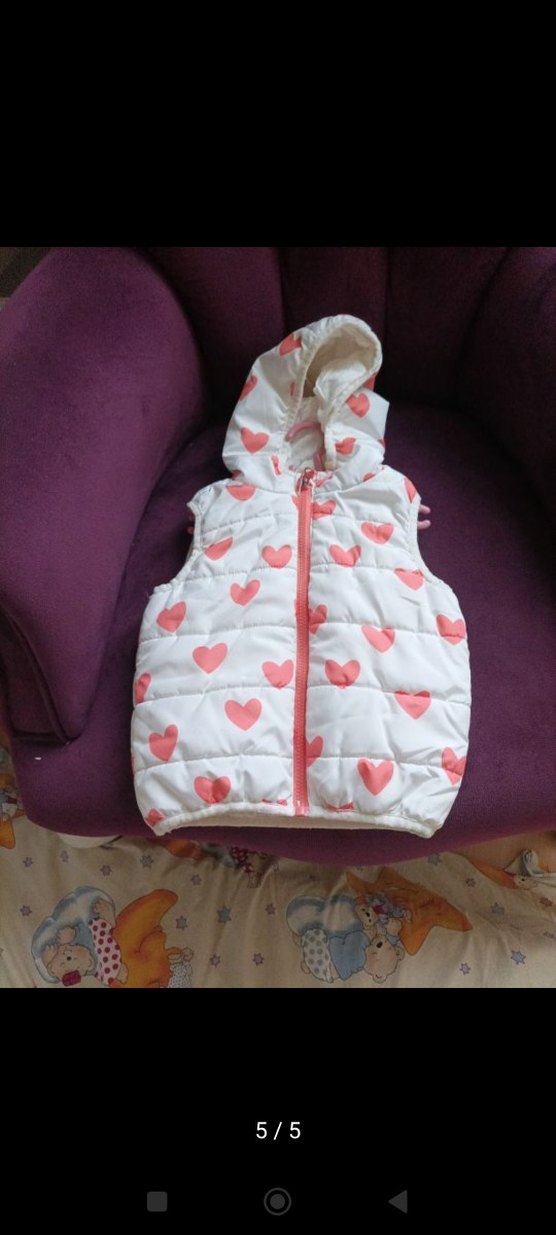 kız çocuk yelek - Görsel 4