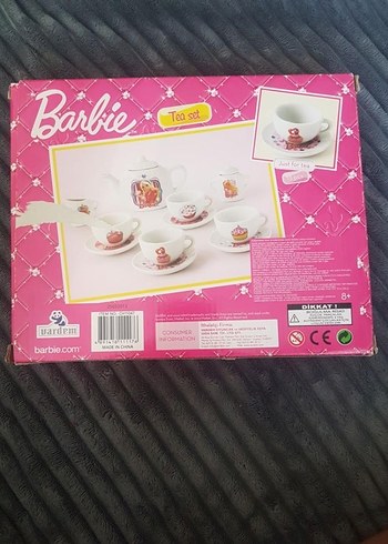 Barbie Pembe Çay Seti - Görsel 2