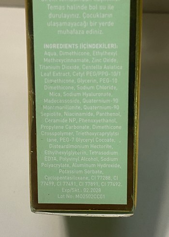 Mia Klinika SPF 50 Renk Düzeltici Krem - Görsel 4