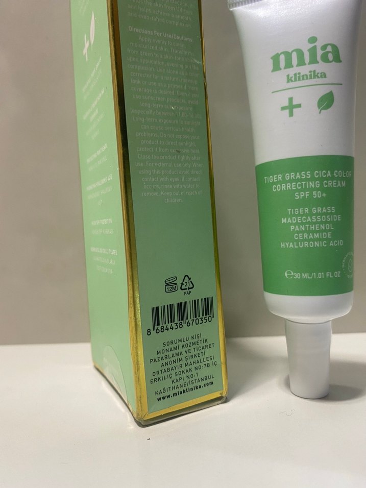Mia Klinika SPF 50 Renk Düzeltici Krem - Görsel 3