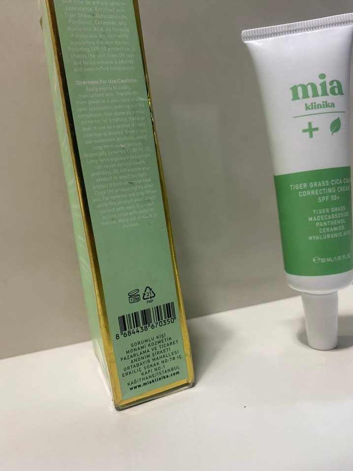 Mia Klinika SPF 50 Renk Düzeltici Krem - Görsel 2