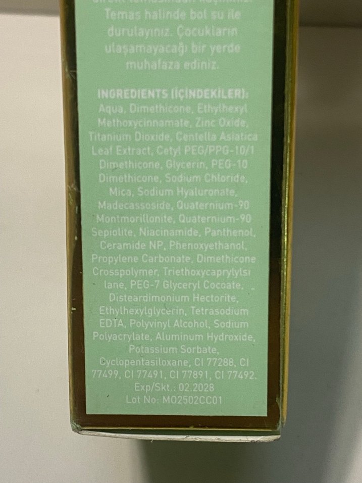 Mia Klinika SPF 50 Renk Düzeltici Krem - Görsel 4
